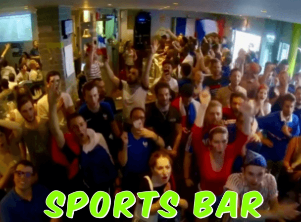 Best Sports Bars in Paris - SPORTS BAR - Heure Sup’