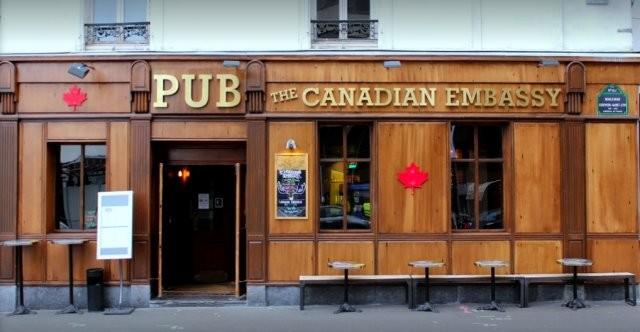 Best Sports Bars in Paris - The Canadian Embassy Pub