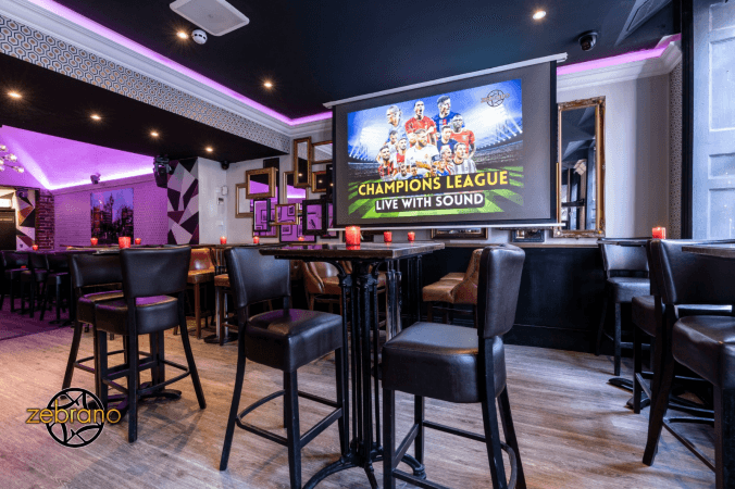 Best Sports Bars in Soho - Zebrano Soho