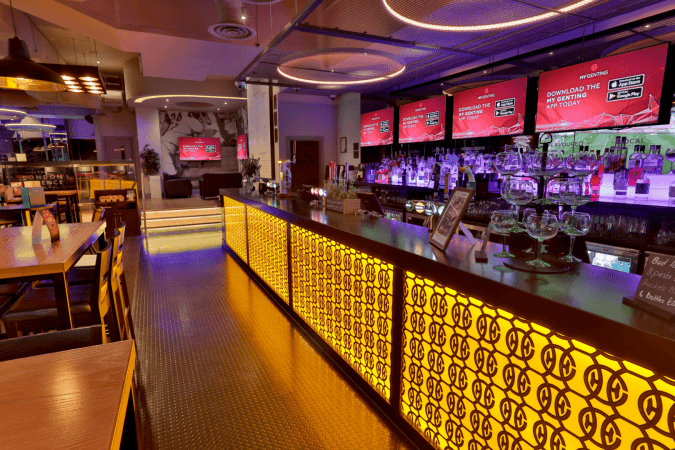 Best Sports Bars in Sheffield - World Bar at Genting Casino Sheffield