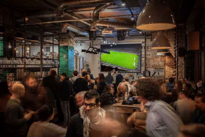 Best Sports Bars in London - Long Arm Brewery & Tap Room