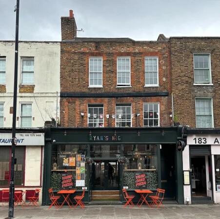 Best Sports Bars in London - Ryan's N16
