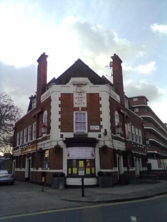 Best Sports Bars in London - The Army & Navy