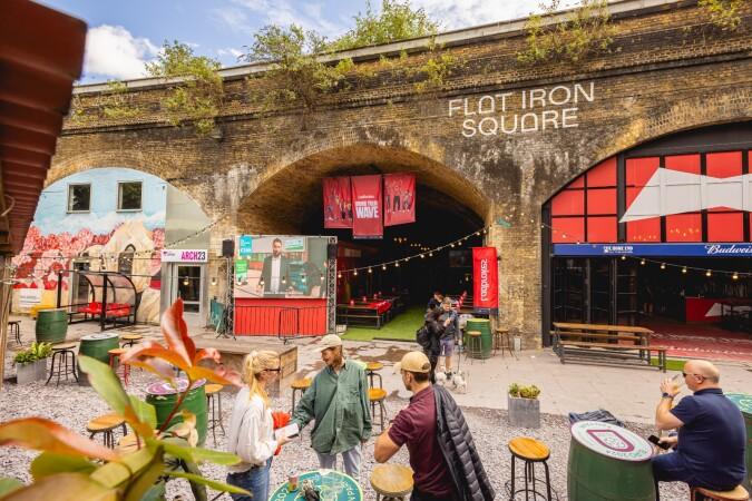 Best Sports Bars in London - Flat Iron Square