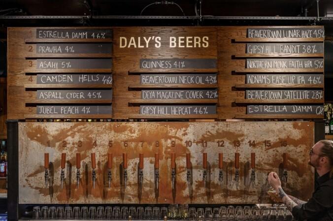 Best Sports Bars in London - Daly's Wine Bar & Beer Hall
