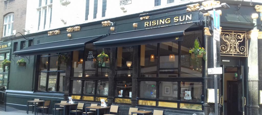 Best Sports Bars in London - Rising Sun