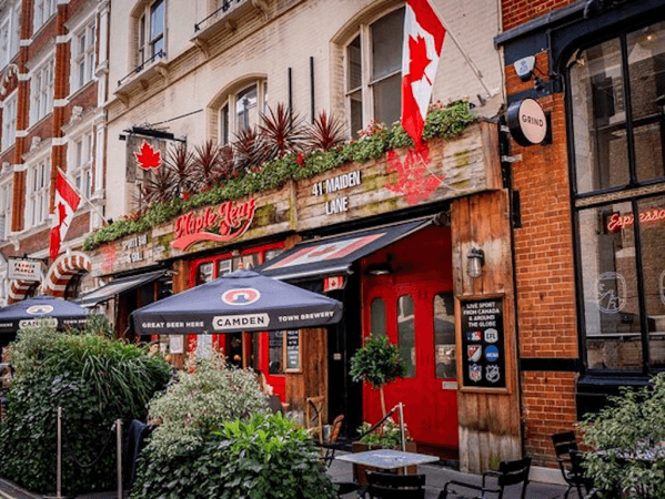 Best Sports Bars in London - Maple Leaf