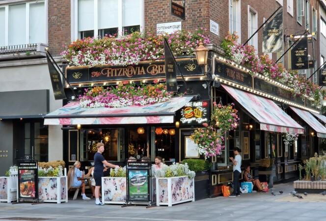 Best Sports Bars in London - Fitzrovia Belle Public House & Hotel
