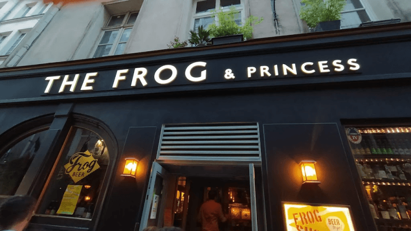 Best Sports Bars in Paris - The Frog & Princess