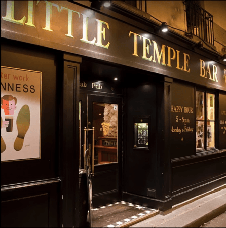 Best Sports Bars in Paris - Little Temple bar
