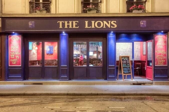 Best Sports Bars in Paris - The Lions