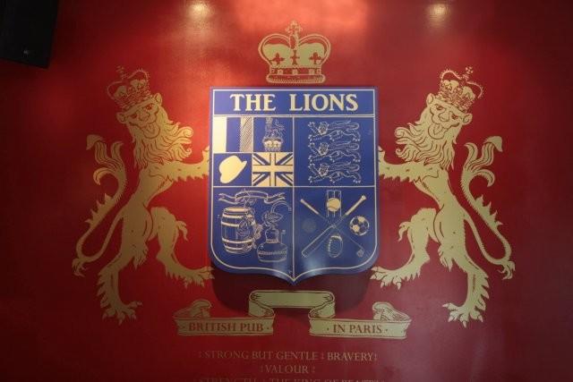 Best Sports Bars in Paris - The Lions
