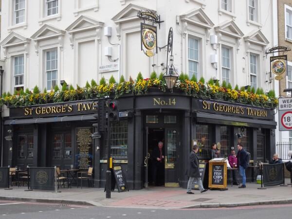 Best Sports Bars in London - St Georges Tavern Pimlico