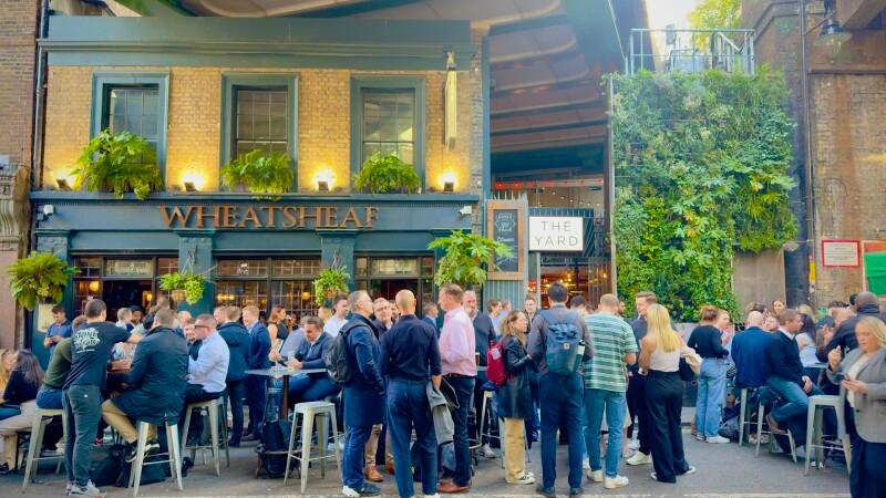 Best Sports Bars in London - Wheatsheaf, Borough