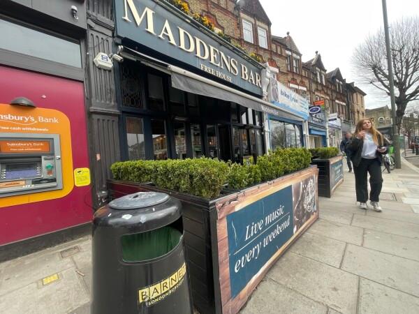 Best Sports Bars in London - Maddens Bar