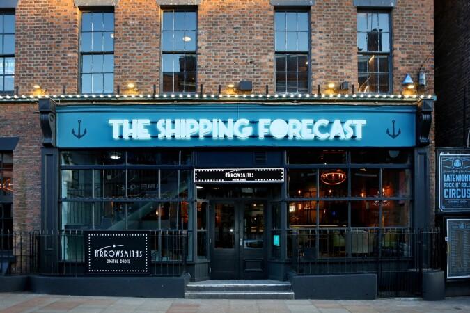 Best Sports Bars in Liverpool - Shipping Forecast