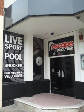 Best Sports Bars in Hillingdon - Escape Pool Bar