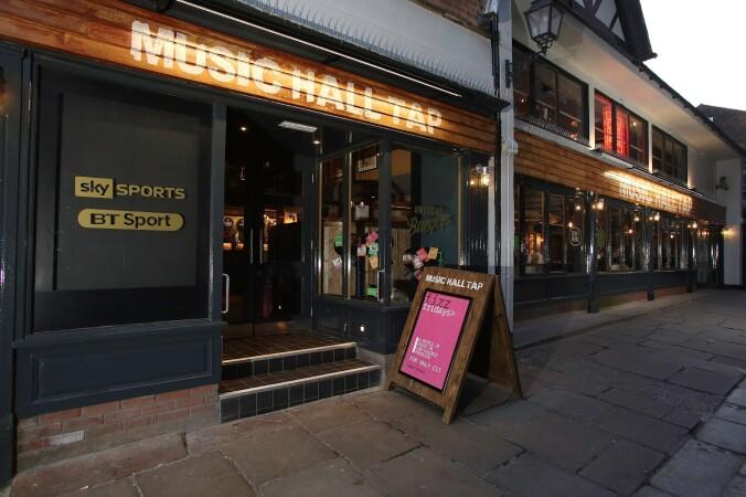 Best Sports Bars in Chester - Music Hall Tap Chester