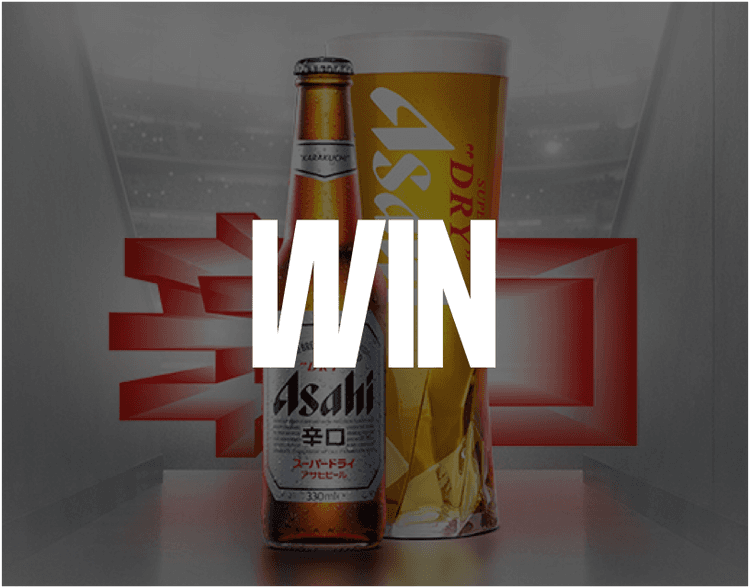 Find out how you can win this summer with Asahi Super Dry.