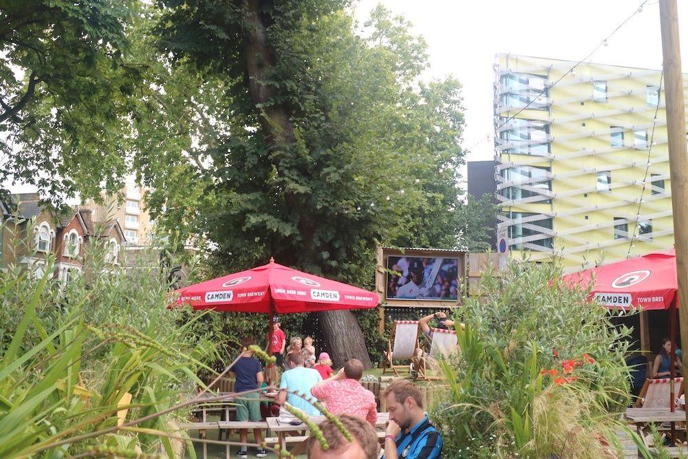pubs with outdoor screens, bars with outdoor screens, pubs showing sport